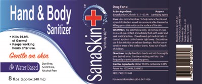 Sanaskin 240 mL (8 Oz Sanaskin 79637 120 08)